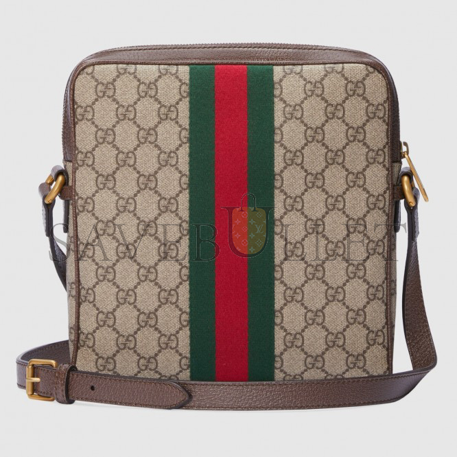 GUCCI OPHIDIA GG SMALL MESSENGER BAG 547926 (23*24*5.6cm) GUCCI OPHIDIA GG SMALL MESSENGER BAG 547926 (23*24*5.6cm)